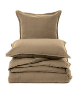 Lin - Housse de couette tan