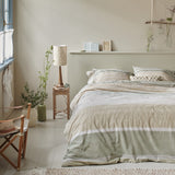 Arugula - Housse de couette à rayures