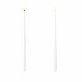 Bougies LED Blanches Effet Brillant