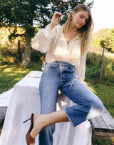 Jeans Chloé Straight – Brunnera | Yoga Jeans