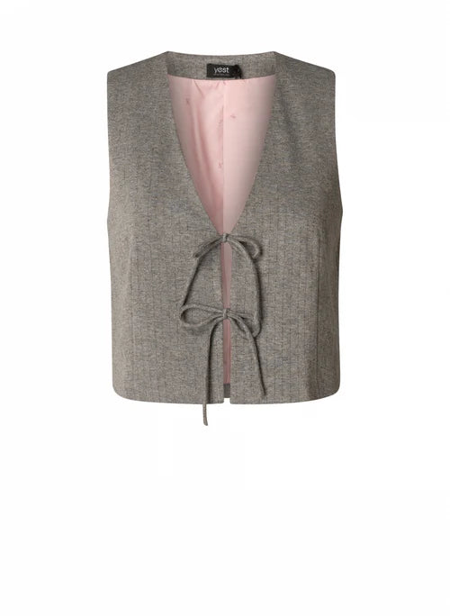 Veste sans manche - Babette | Gris foncé/Mélange 5658