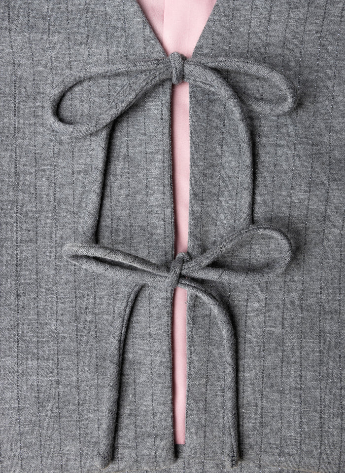 Veste sans manche - Babette | Gris foncé/Mélange 5658
