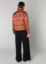 Manteau d'Hiver Zaira Rouille - Yest