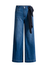 Jeans à jambe large Sinka avec foulard - Yest