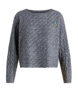 Pull doux en maille torsadée Lilita - YEST