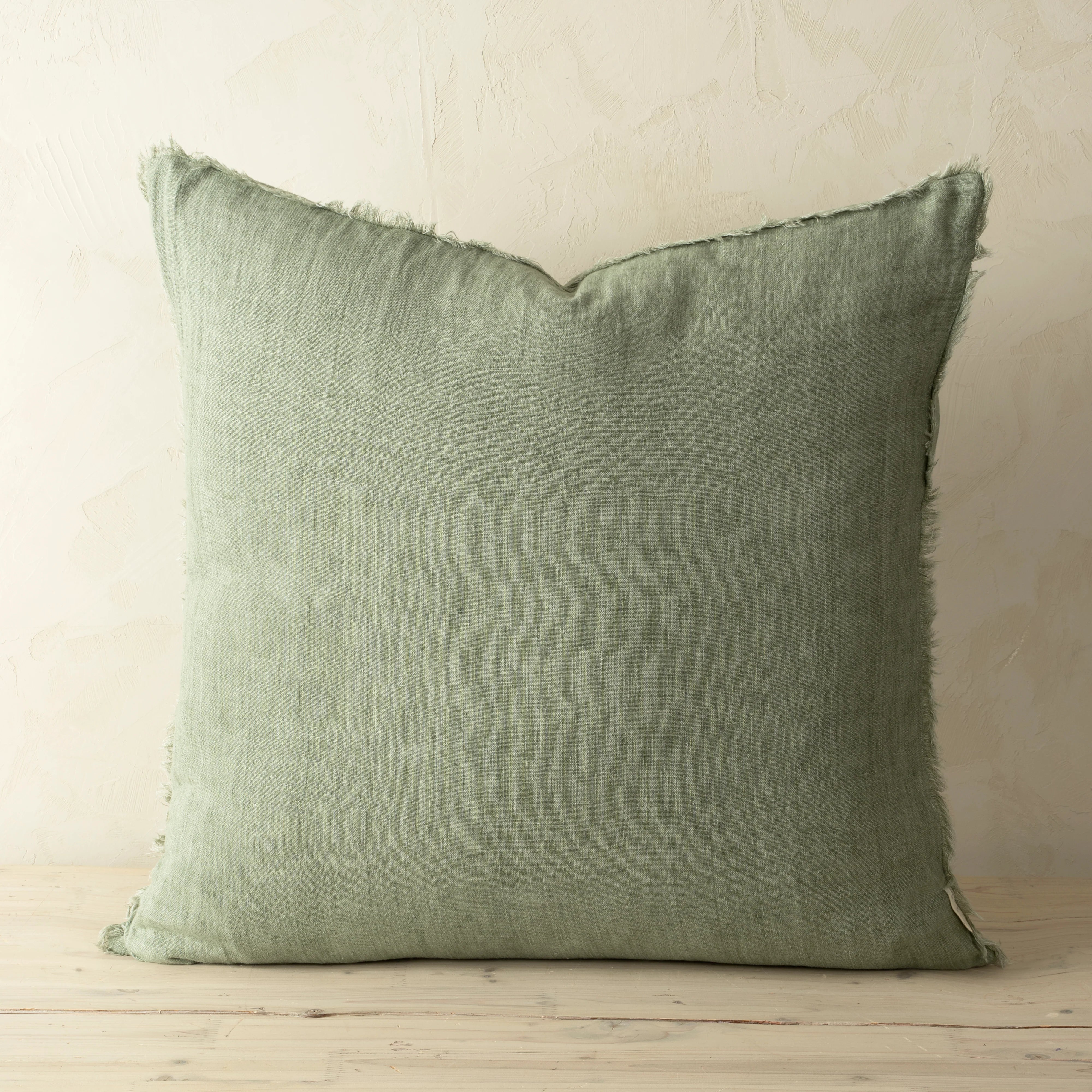 Coussin en Lin Lina 24" x 24" - Laurel - Indaba