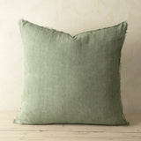 Coussin en Lin Lina 24" x 24" - Laurel - Indaba
