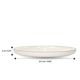 Assiette Blanche à Salade Incassable pour Exterieur 22 cm - ICM