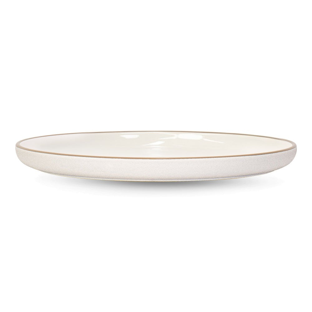 Assiette Blanche a Dîner Incassable pour Exterieur 27.5 cm - ICM
