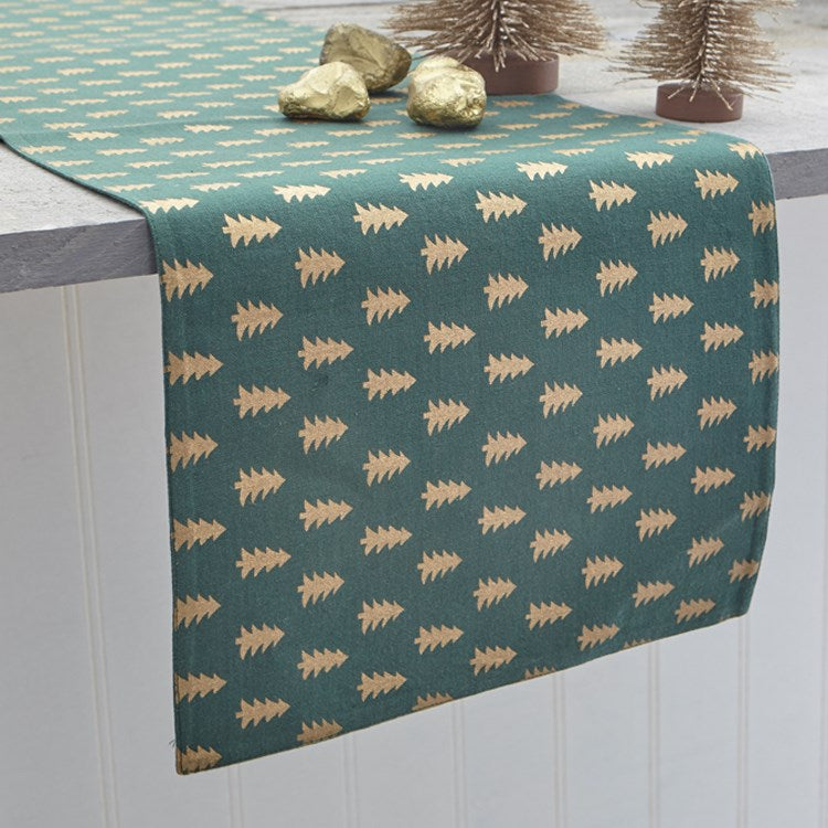 Chemin de Table Vert - Sapins Dorés