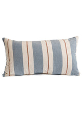 Coussin à rayures en coton 12"x22" -ADV