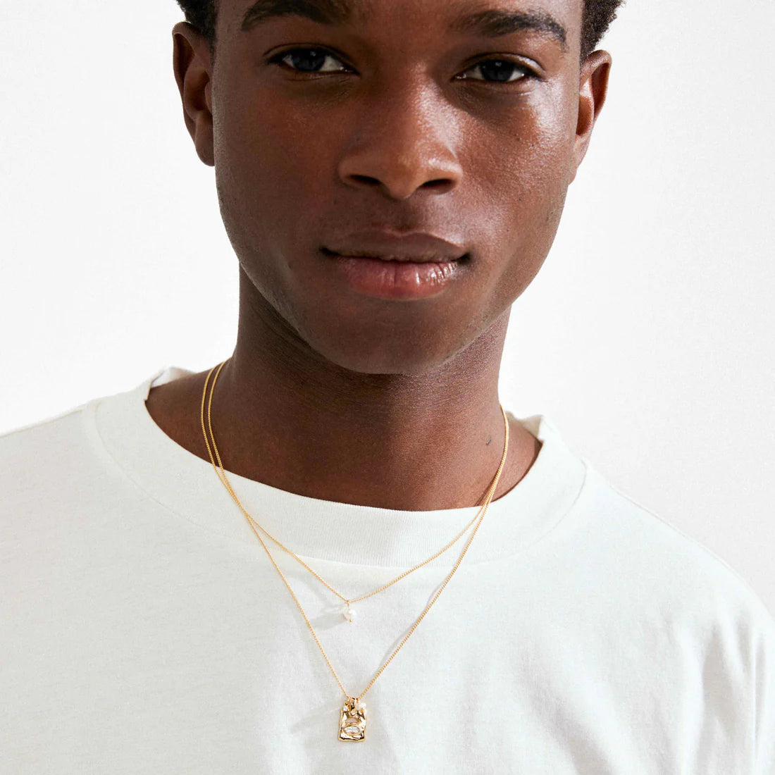 FIRE Collier Pendentifs Cristaux - 2 en 1 - Pilgrim