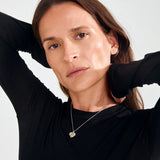 Collier cœur NOVA plaqué Argent - Pilgrim