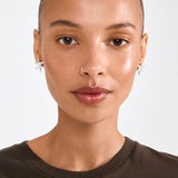 Boucles d’oreilles PRISM plaquées argent - Pilgrim