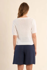 Pull tricoté à manches courtes - Molly Bracken