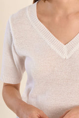 Pull tricoté à manches courtes - Molly Bracken
