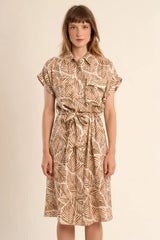 Robe-chemise imprimée - Molly Bracken