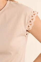 T-Shirt Beige - Molly Bracken