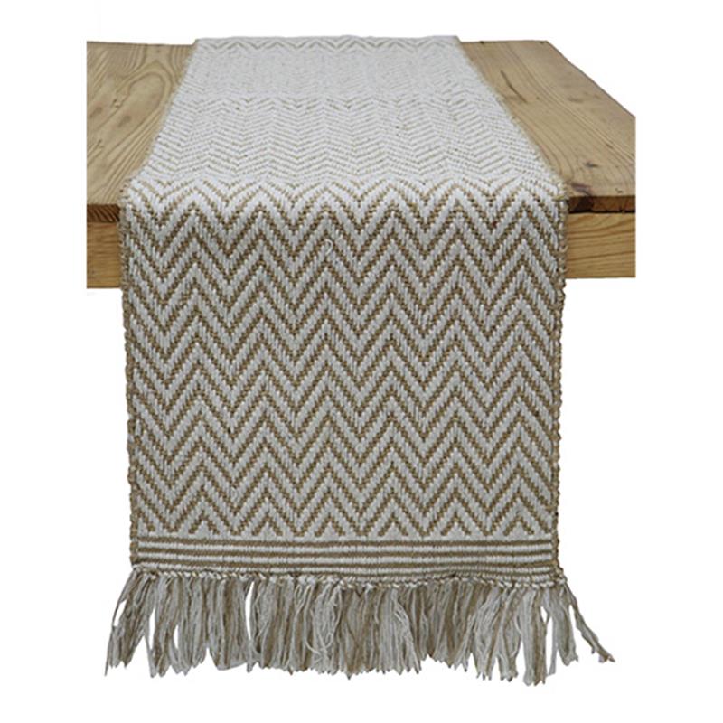 Chemin de Table Zig Zag en Coton
