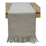 Chemin de Table Zig Zag en Coton
