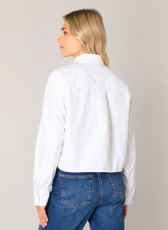 Chemisier Court Blanc - Bea - Base Level