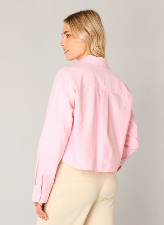 Chemisier Court Rose Pâle - Bea - Base Level