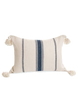 Coussin lignées - Greige & Marine - ADV