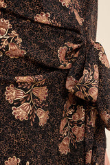 Robe courte nouée, semi-transparente - MOLLY BRACKEN