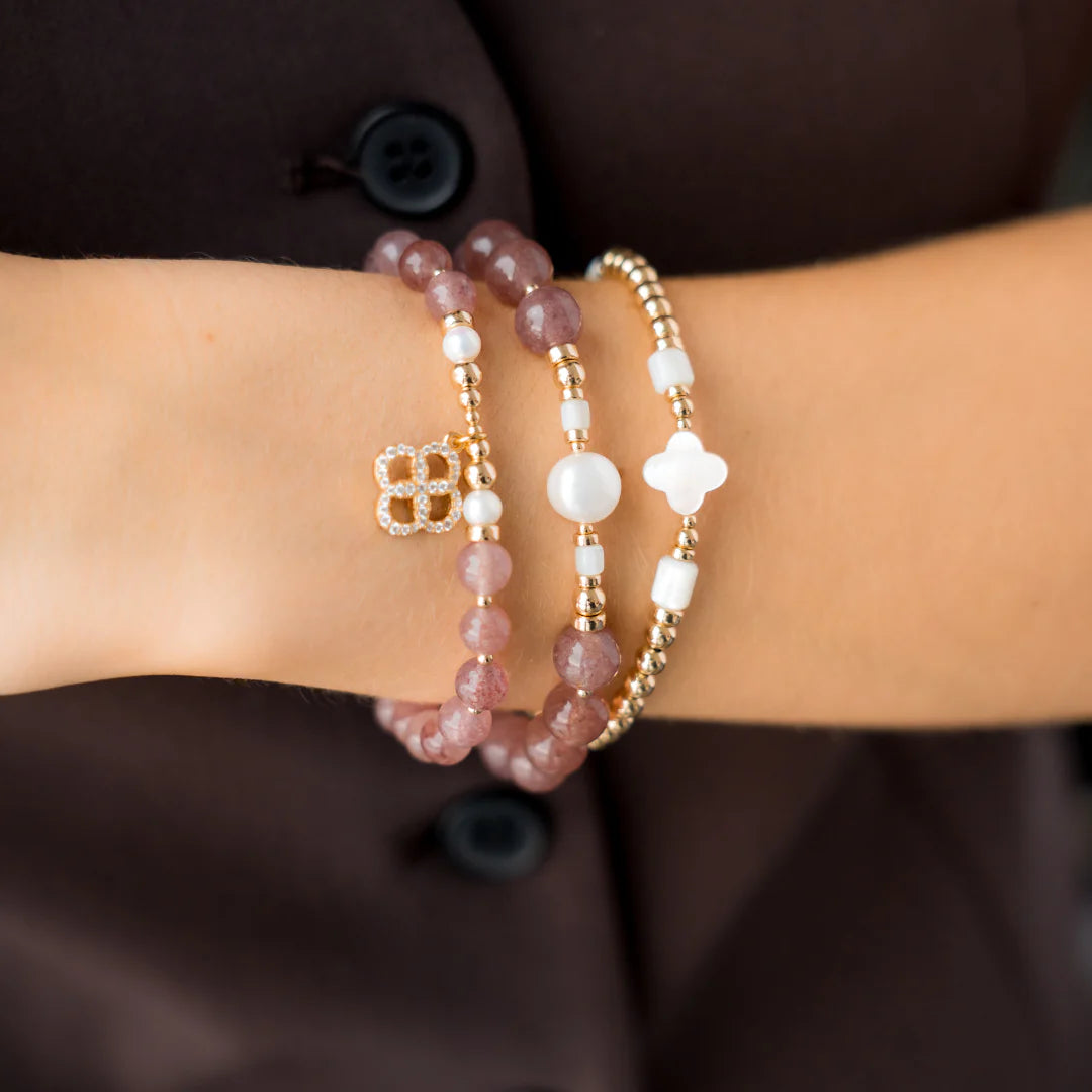 Bracelet Be Royal - Quartz & Or - Love Me First - Beblue
