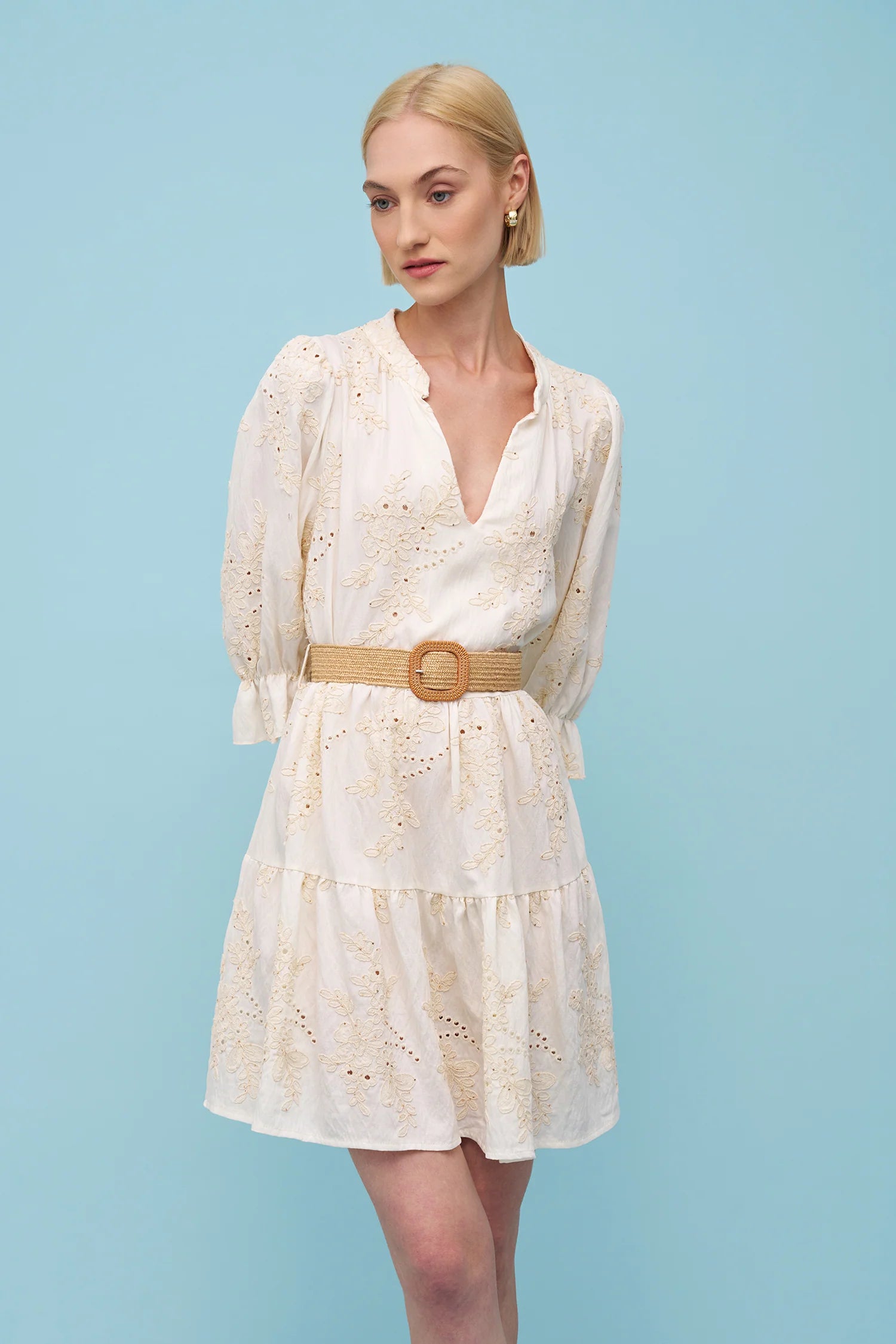 Robe Perla - Crème - Astrid