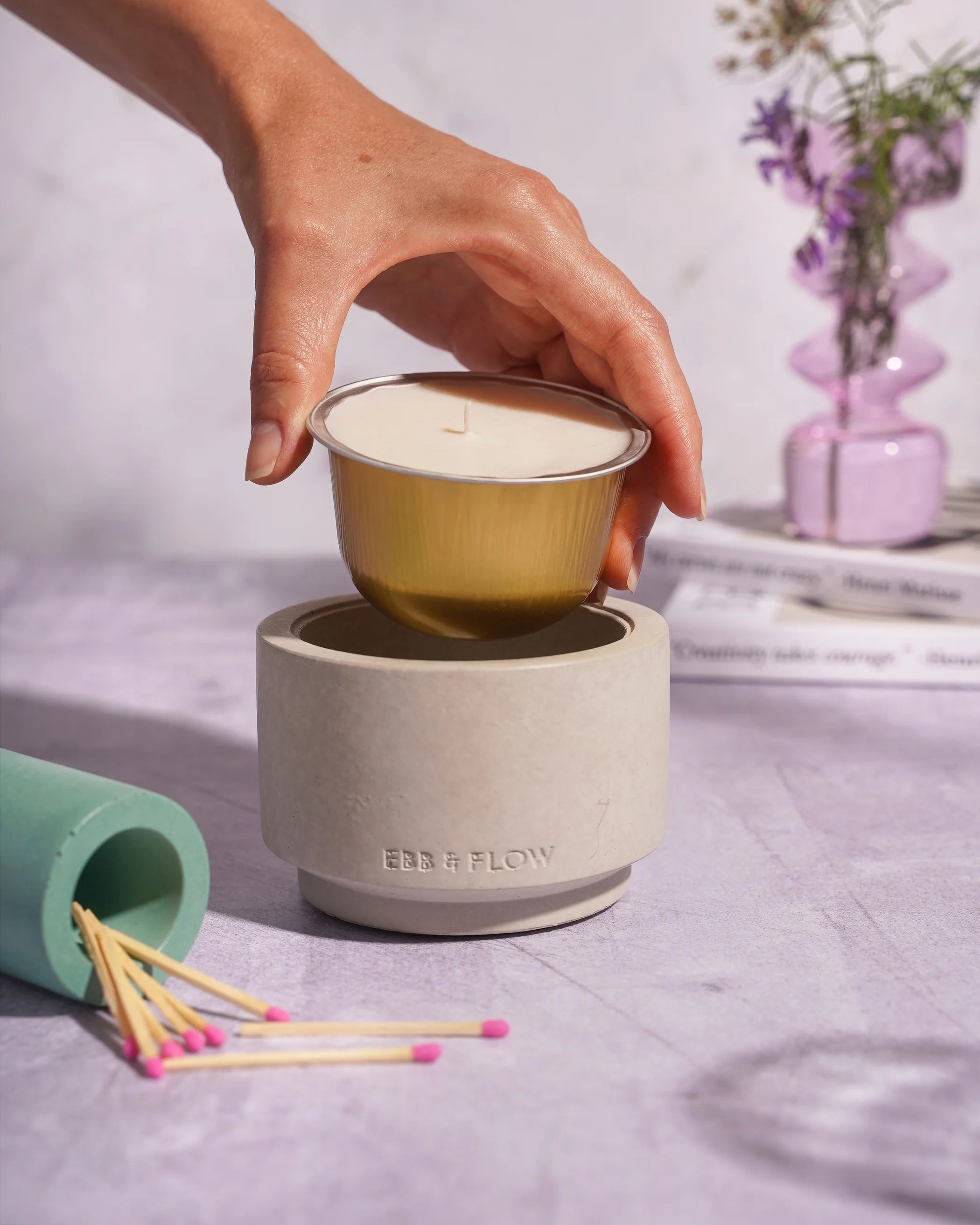 Bougie Pod de Refill - EBB & FLOW
