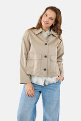 Manteau Beige Léger avec poches - B Copenhagen