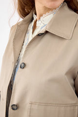 Manteau Beige Léger avec poches - B Copenhagen