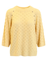 Pull en Maille Pointelle à Boutons – Brandtex