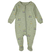 Petit Lem - Pyjama une-pièce - Voiturette de Golf - Vert