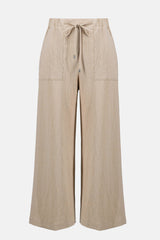 Pantalon court en seersucker - Joseph Ribkoff