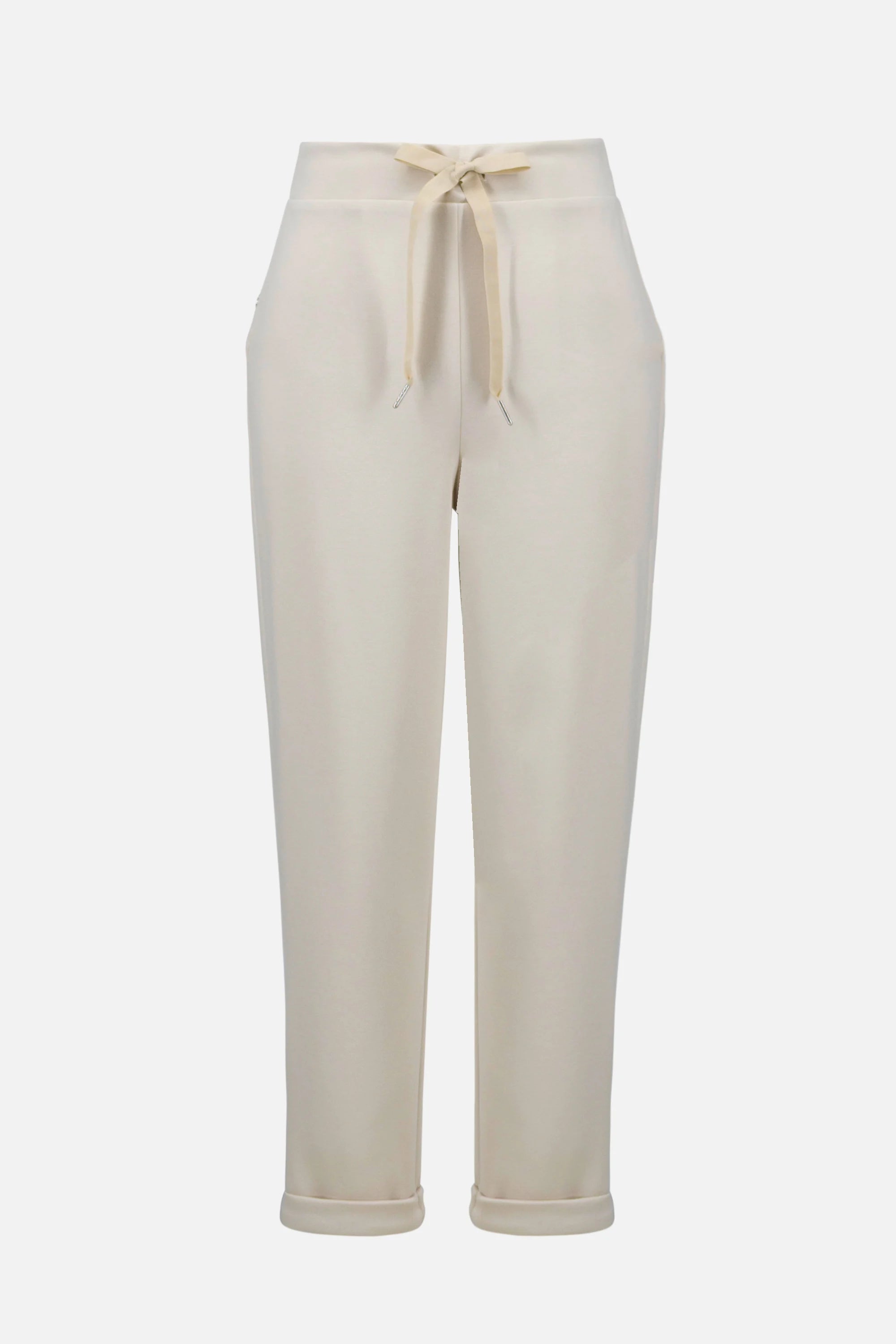 Pantalon jogger en jersey scuba avec cordon de serrage à la taille - Joseph Ribkoff