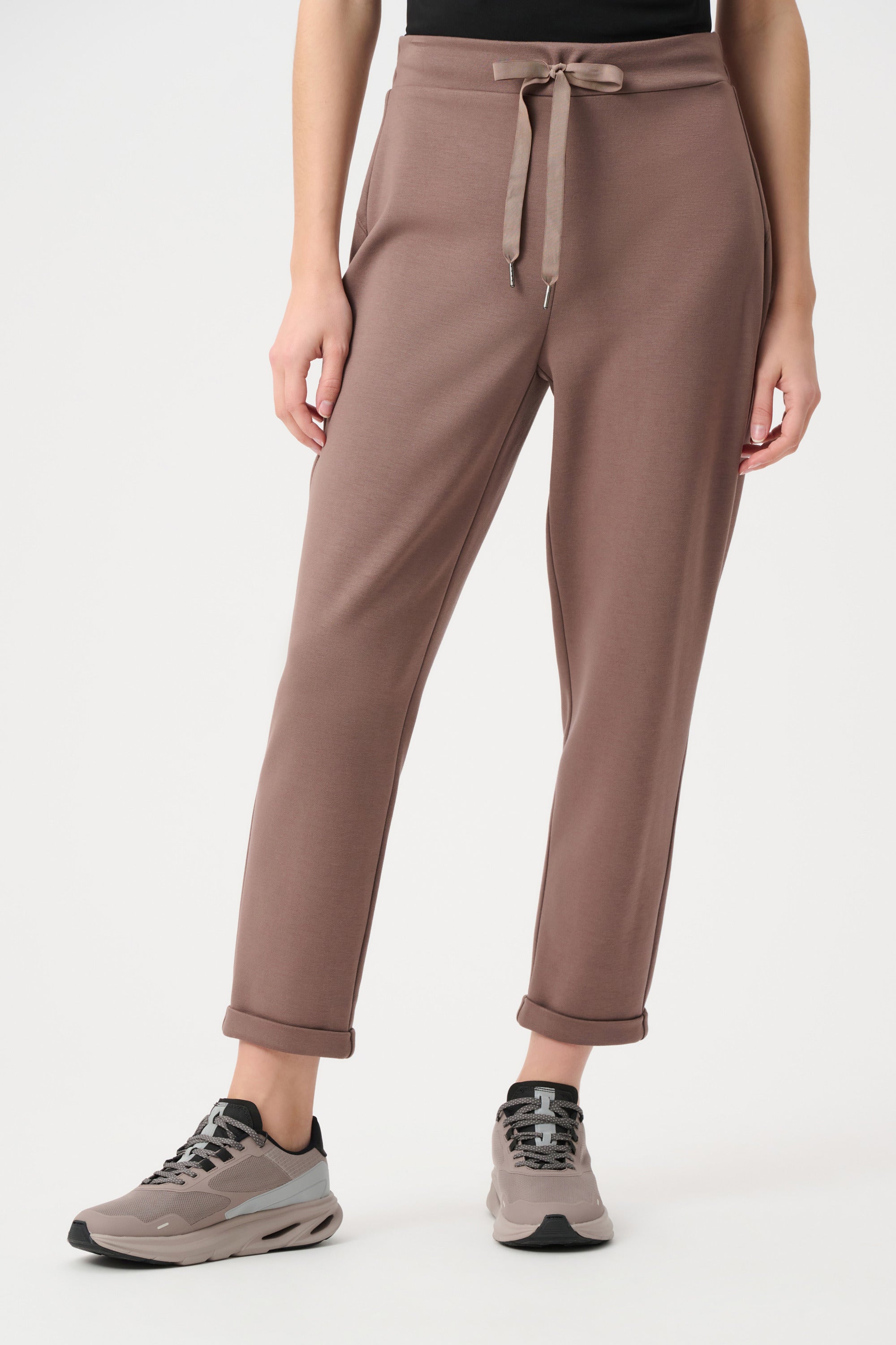 Pantalon jogger en jersey scuba - Joseph Ribkoff