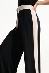 Pantalon à jambe large en tricot soyeux - Joseph Ribkoff