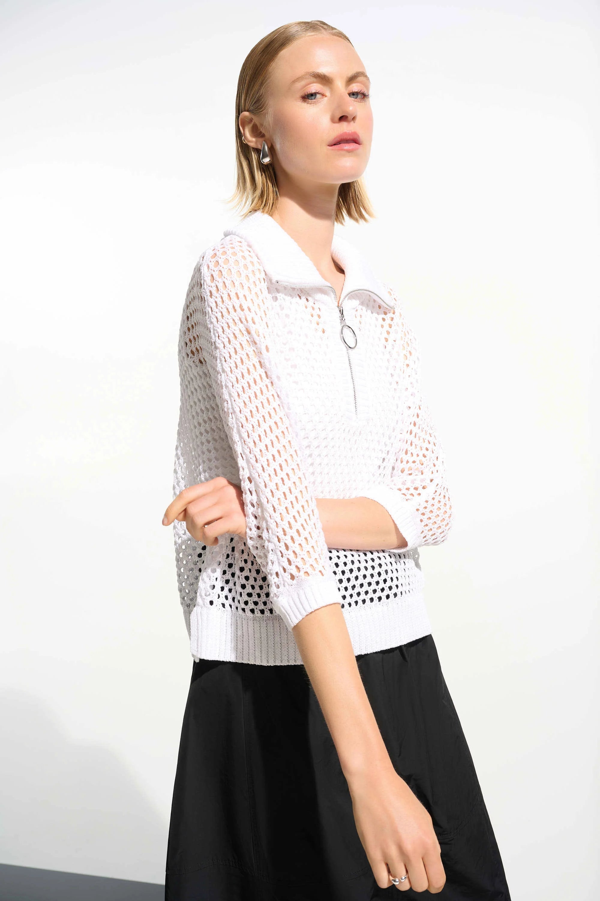 Chandail coupe boxy en mélange de viscose - Joseph Ribkoff