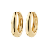 ASHER Boucles d’oreilles plaquées or - Pilgrim