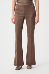 Pantalon évasé à enfiler en daim scuba - Joseph Ribkoff