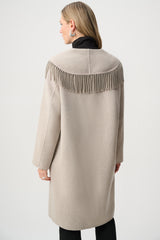 Manteau mi-cuisse mélangé - Joseph Ribkoff