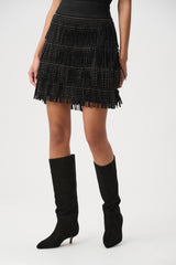Mini-jupe taille haute en ligne - JOSEPH RIBKOFF