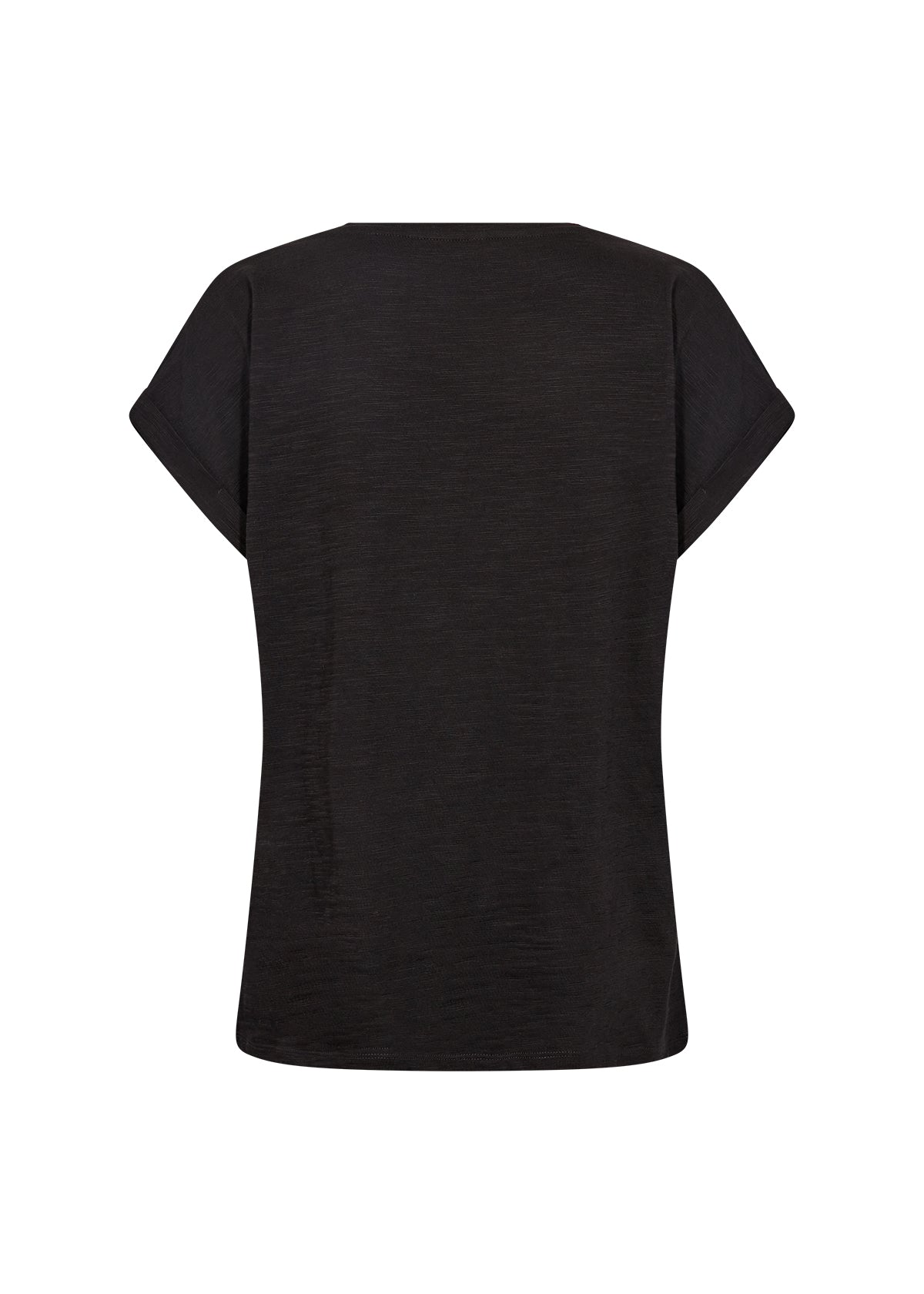 T-shirt Barbette noir en coton biologique - Soya Concept