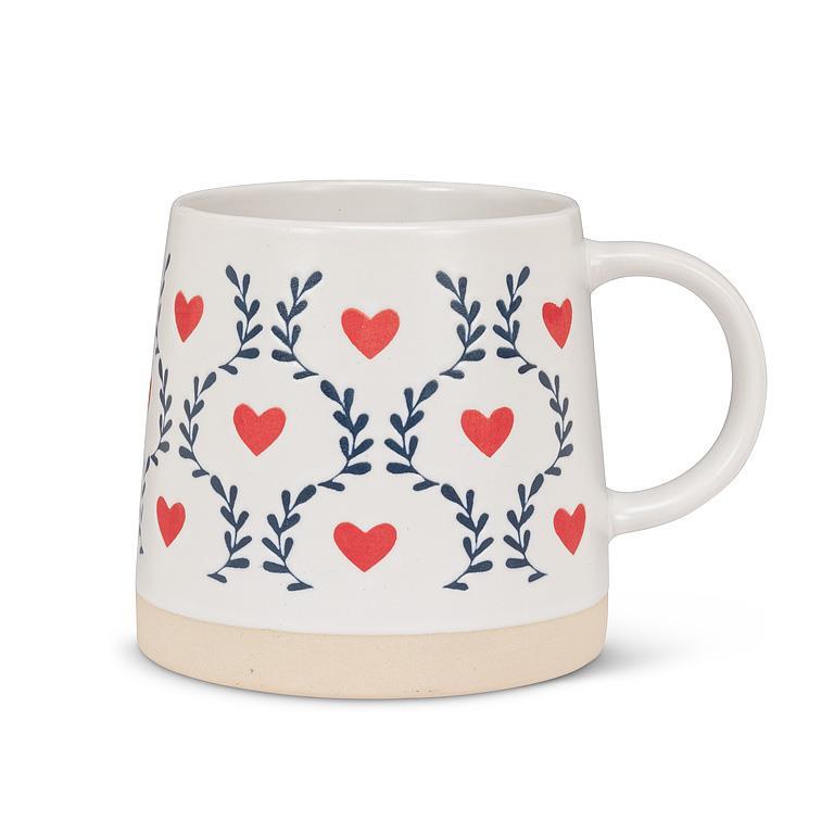 Tasse motif de coeurs - Abbott