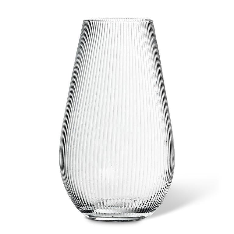 Grand Vase Texturé à Fond Large 10"H - Abbott