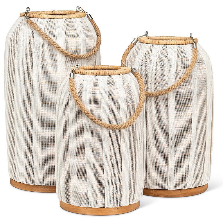 Lanterne Ivoire en Jute - Abbott