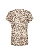 T-shirt leopard Aretha col en V - Soya concept