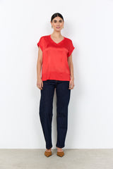 T-shirt Rouge - SC-THILDE 52 - Soya Concept